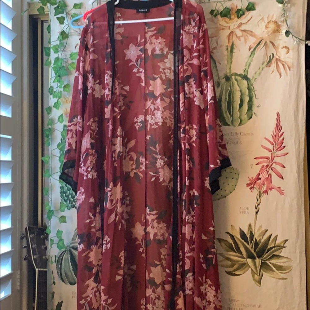 Cute Sheer Kimono
